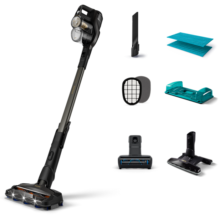 Philips Aqua Plus Cordless Vacuum with Mopping Option XC8347/61 Philips Aqua Plus Cordless Vacuum with Mopping Option XC8347/61